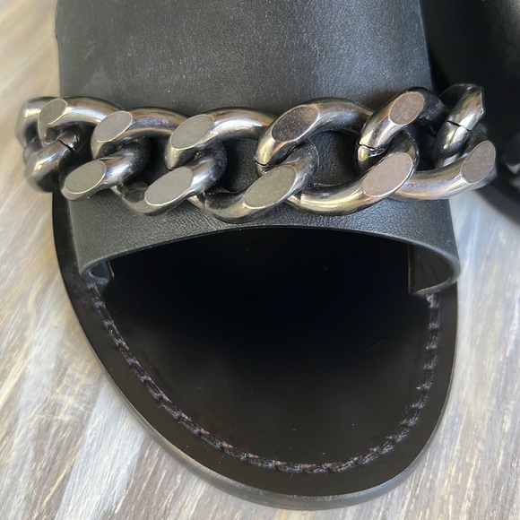 Thomas Wylde Maison Razor Chained Link Sandals - Picture 5 of 12